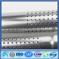 Stainless steel perforated pipe of exhaust pipe system